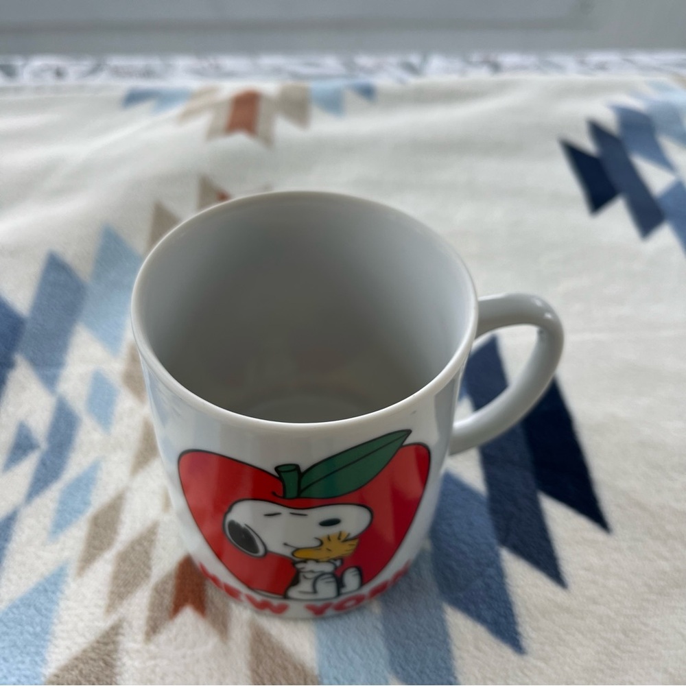 Rare Vintage Snoopy Big Apple New York Mug 50’s-60’s - Picture 2 of 3